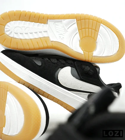 کفش کتانی مردانه مشکی کرم NIKE AIR JORDAN