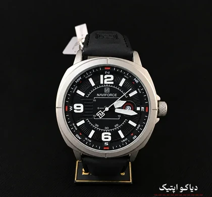 ساعت مچی اورجینال مردانه برند نیوی فورس مدل NF8078 چرمی
