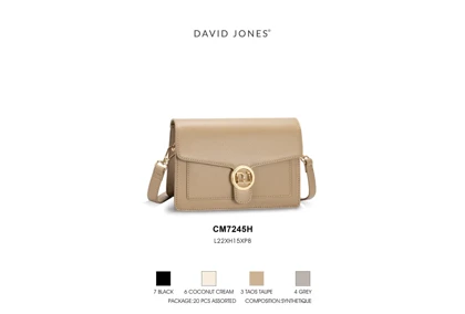 کیف دوشی زنانه دیوید جونز مدل David Jones CM7245H