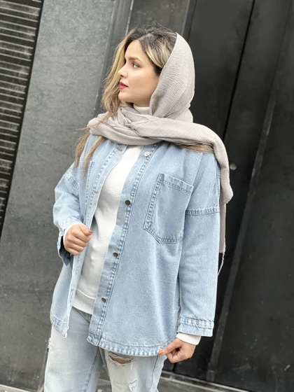 مانتو جین زارا ( دارای ایراد جزیی )