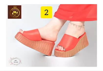 صندل و روفرشی لژدار تمام طبی زنانه 617-1