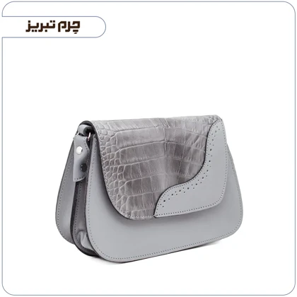 کیف دوشی چرم طبیعی زنانه مدل G732