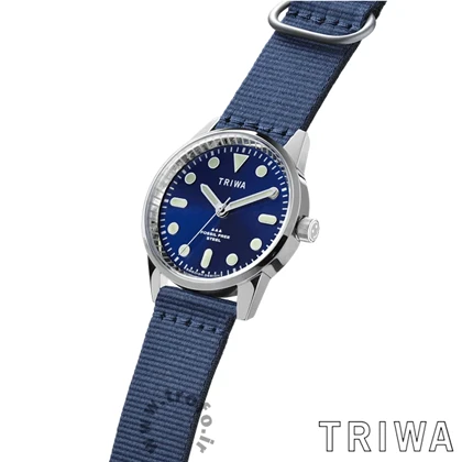 ساعت مچی عقربه ای مردانه تریوا (TRIWA) مدل Indigo Fossil Free