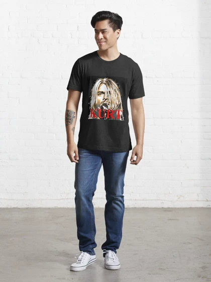 تیشرت nirvana نیروانا Kurt Cobain From Nirvana Design کد 174898
