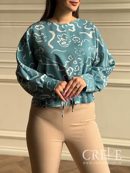 شومیز کیمونو جلو گره‌ای