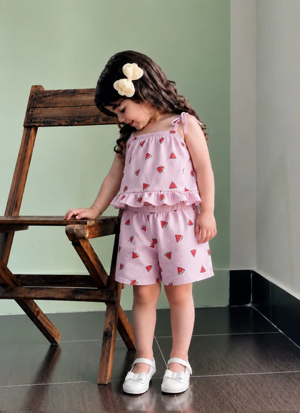 تاپ و شلوارک بچگانه هلوسامر
