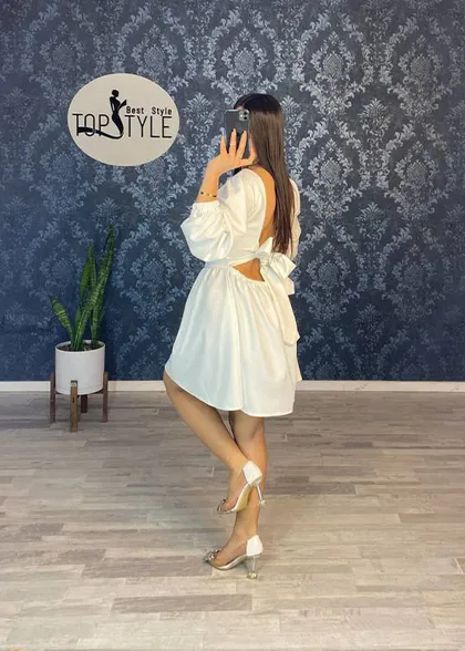 پیراهن عروسکی کد : 7679