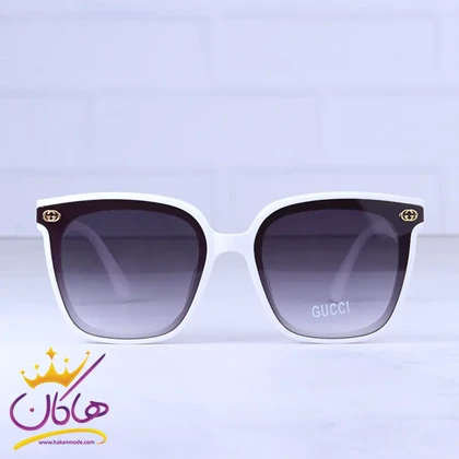 عینک آفتابی گوچی زنانه فریم مربع سفید 383/1