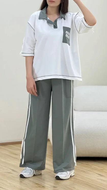 ست تیشرت و شلوار میو