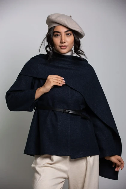 پالتو کت فوتر شالدار