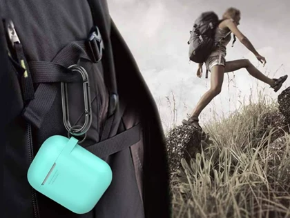 کاور ژله ای سیلیکونی قلاب دار ایرپاد AHA Style PT06 Silicone jelly Case Airpods 2/1
