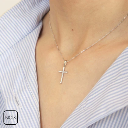 گردبند نقره کد 2512251