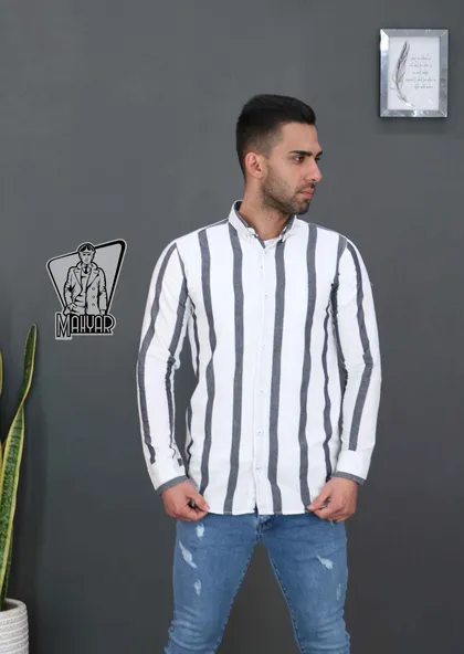 پیراهن راه راه مردانه POLO