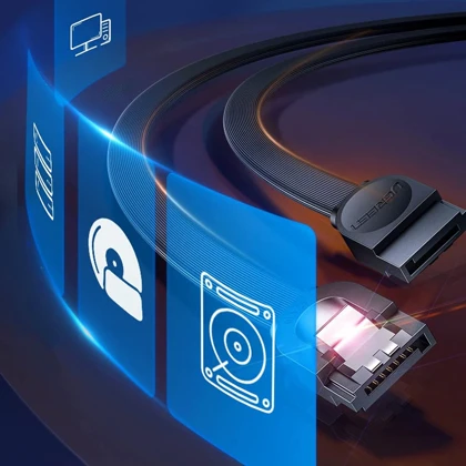 کابل دیتای SATA3.0 نیم متری یوگرین UGreen US217 30796