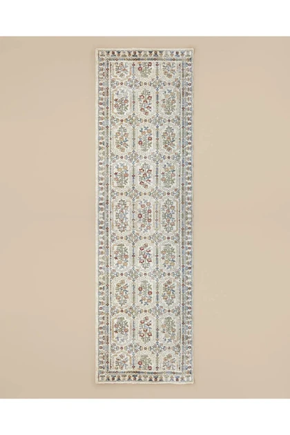 فرش رانر English Home مدل Botani پلی‌استر - چندرنگ