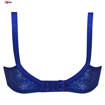 سوتین زنانه آبی کاربنی پانیذ کد 66350-6