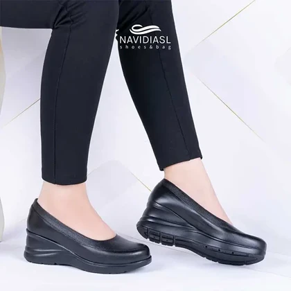 کفش زنانه چرم اداری و روزانه کد 4024001