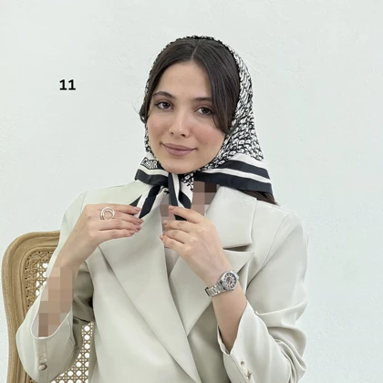 مینی اسکارف زنانه ساتن دیور | آی بولک