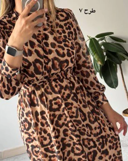 پیراهن حریر سرمه سری12