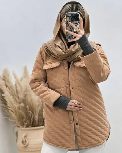 کاپشن زنانه سپیده کد 6349