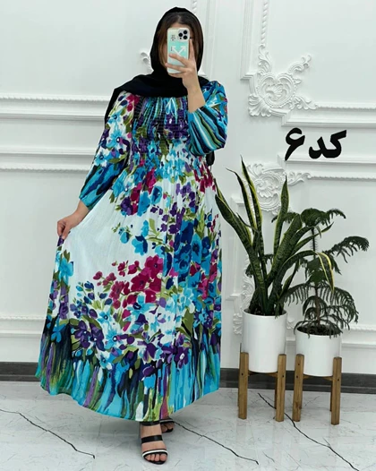 پیراهن کریشه بلند کارتیک برند 670