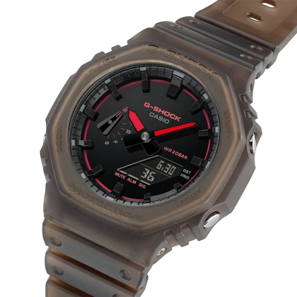 ساعت مچی مردانه کاسیو CASIO G-SHOCK مدل GA-2100K-5ADR شفاف و ضد ضربه