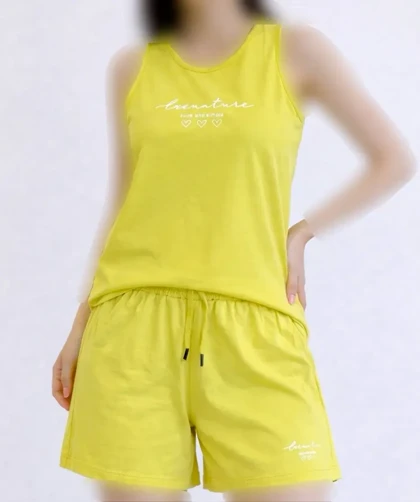 ست تاپ و شلوارک زنانه تیارا