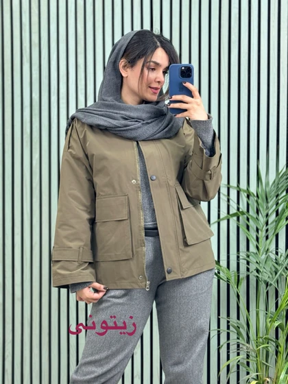 بارانی کتی آستردار پادمیرا