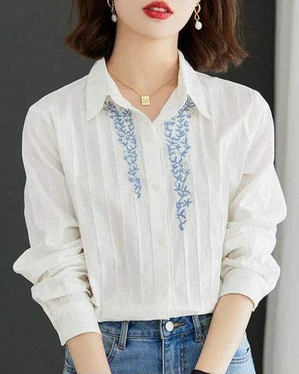 شومیز گلدوزی