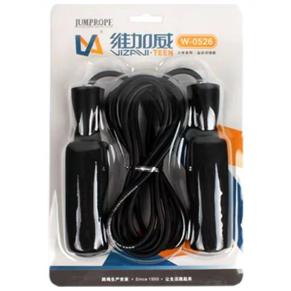 طناب ورزشی ویزاوی VIZAVI مدل W-0526 با دسته فومی