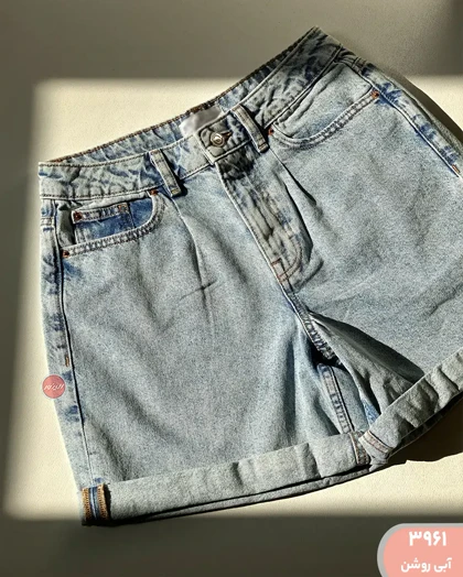 شلوارک جین پاکتی 3961