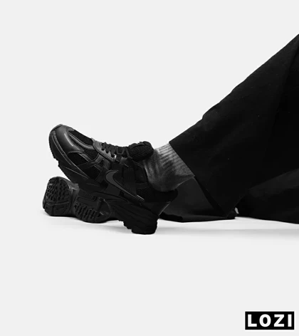 کفش کتانی مردانه و زنانه مشکی Nike cushlon مدل 5683