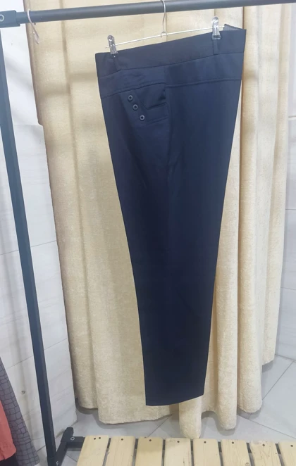 شلوار زنانه گاواردین سرمه ای