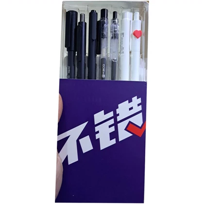 خودکار ژله‌ای مشکی کاکو (KACO) نوک 0.5 میلی‌متری 7 عددی مدل K1032
