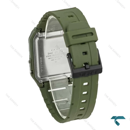 ساعت مچی کاسیو CA-53W ماشین حسابی زنانه مردانه سبز Casio-7438-U