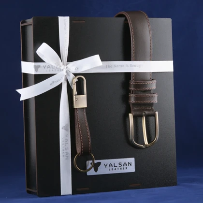 ست هدیه مردانه چرم یلسان مدل کایا کد KIA-GS-063