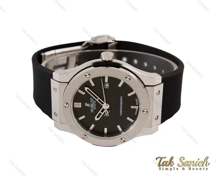 ساعت مردانه هابلوت تک موتوره کوارتز نقره ای Hublot-5061-G
