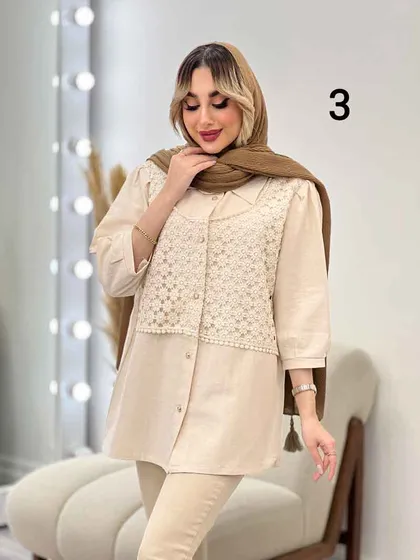 شومیز ترکیبی بهار