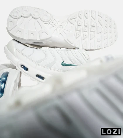 کفش کتانی مردانه و زنانه سفید سبز NIKE AirMax Plus TN Ultra مدل 6731