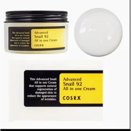 کرم مرطوب‌کننده و آبرسان صورت کوزارکس Advanced Snail 92 مناسب انواع پوست حجم 100 میلی‌لیتر