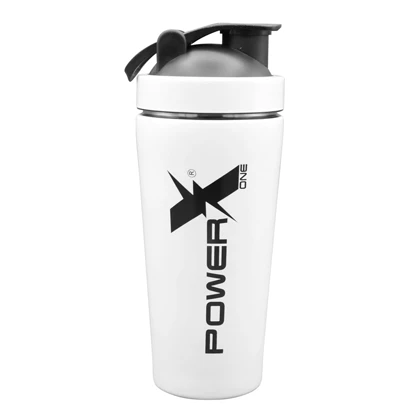 شیکر استیل ورزشی یک تیکه پاور ایکس مدل One ظرفیت 0.739 لیتر