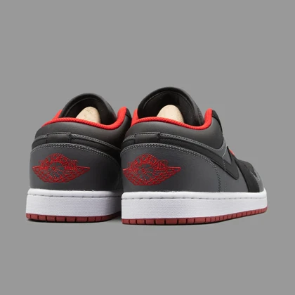 نایکی جردن 1 بلک گری ساق کوتاه Nike Air Jordan 1 Low OG Black Gray