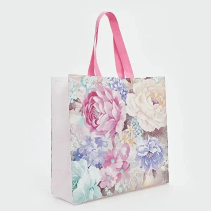 ساک خرید ال سی وایکیکی مدل Flowers