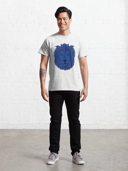 تیشرت ورزشی چلسی | تیشرت Chelsea F.C طرح Chelsea Football Blue Lion Badge کد 147386