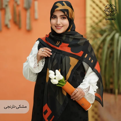 روسری نخ پنبه کوچه نگار