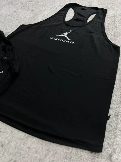 ست اقتصادی شامل رکابی و شلوارک جوردن با 6 رنگ