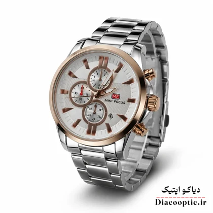 ساعت مچی مردانه اورجینال موتور ژاپنی برند مینی فوکوس سه موتور مدل Mf0134G.02