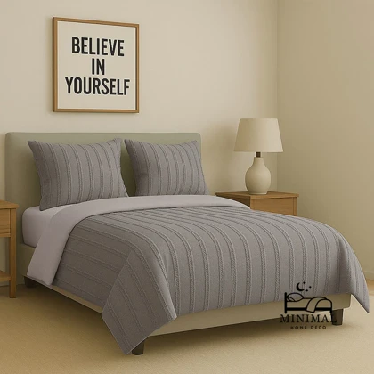 سرویس روتختی کاوری مینیمال طرح برجسته راه راه