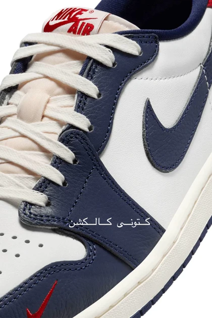 کتانی ویتنامی نایک ایر جردن وان لو Nike Air Jordan 1 Retro Low OG ‘Howard University’