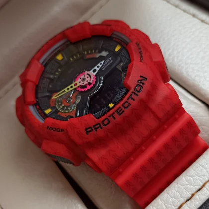ساعت مچی اسپرت طرح جیشاک 110 رنگ قرمز مات